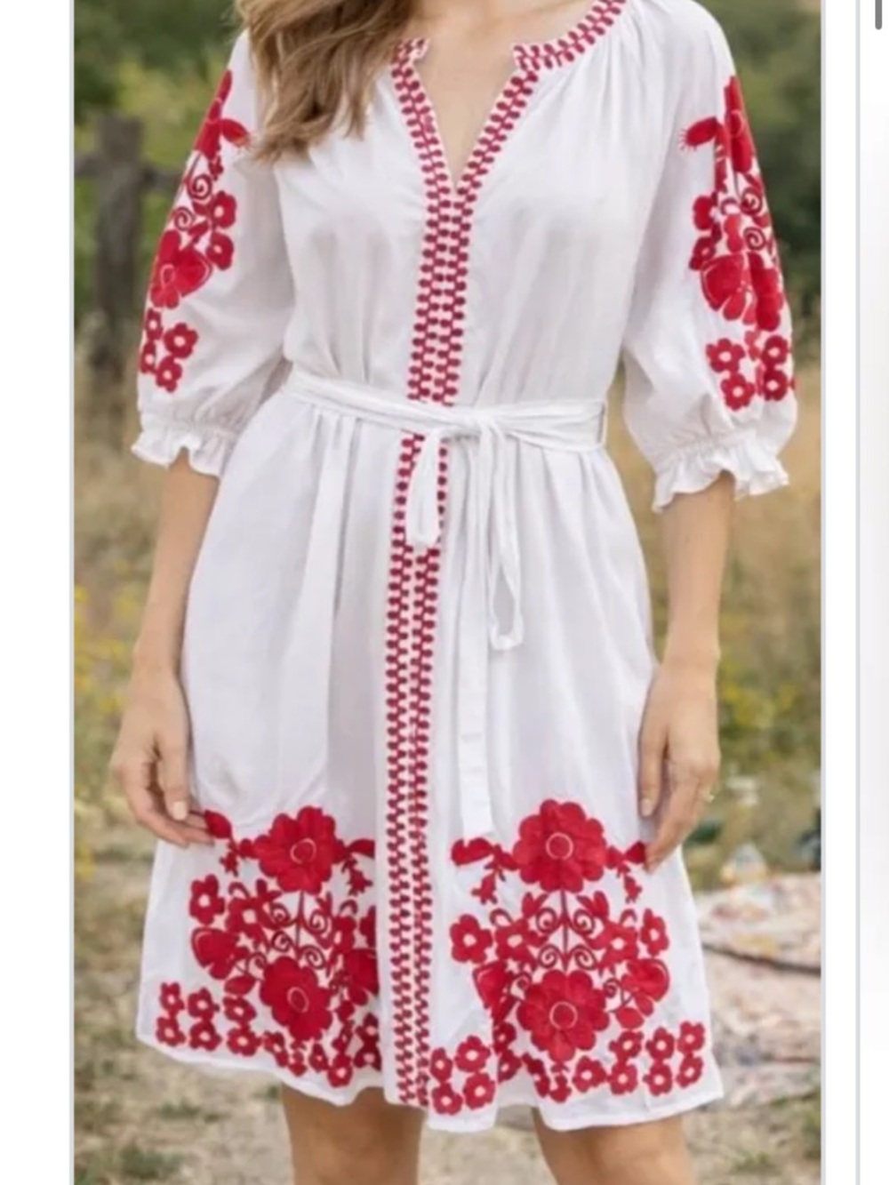 Julia Amory short sleeve Coatue mademoiselle dress